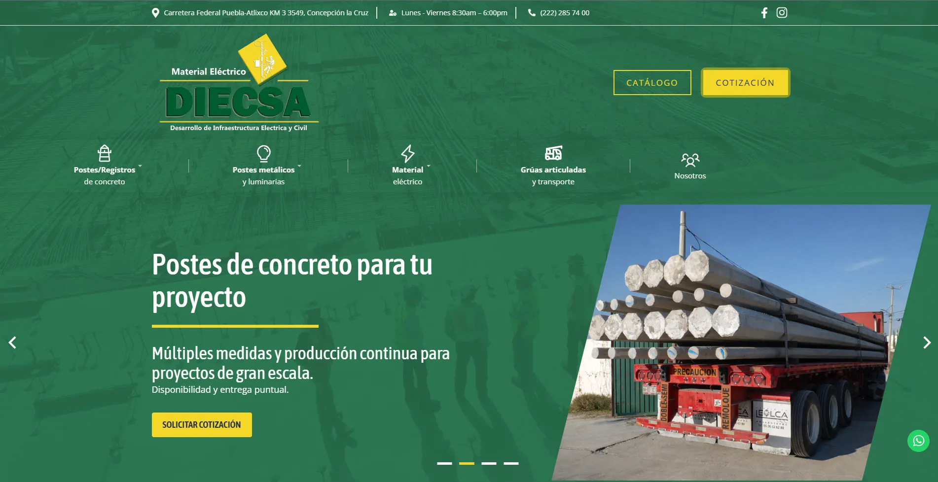 DIECSA: Desarrollo de Infraestructura Eléctrica y Civil